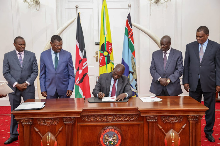President Ruto Assents To Division Of Revenue Bill, 2023
